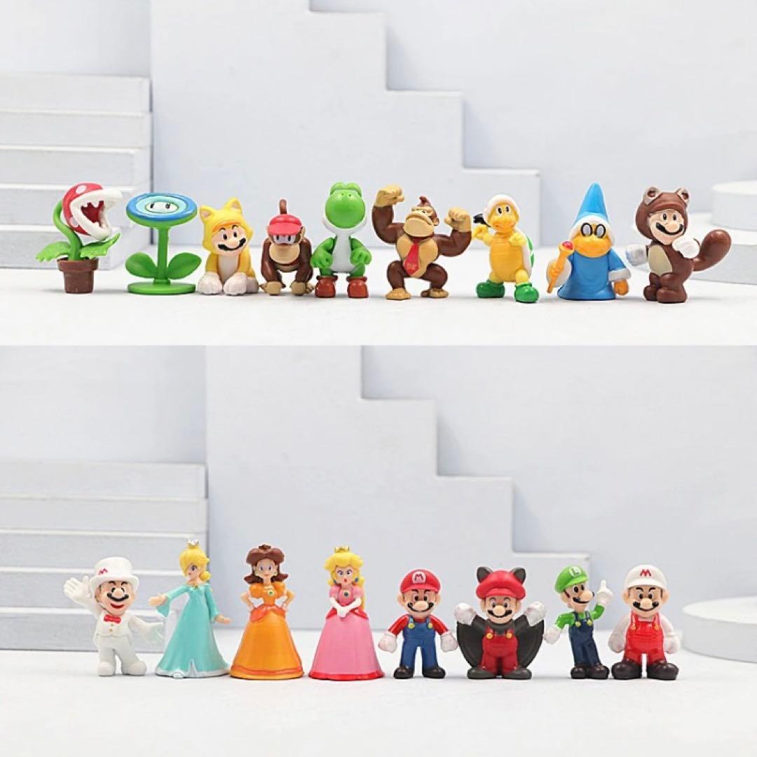 [新品] マリオ フィギュア 48体セット 3