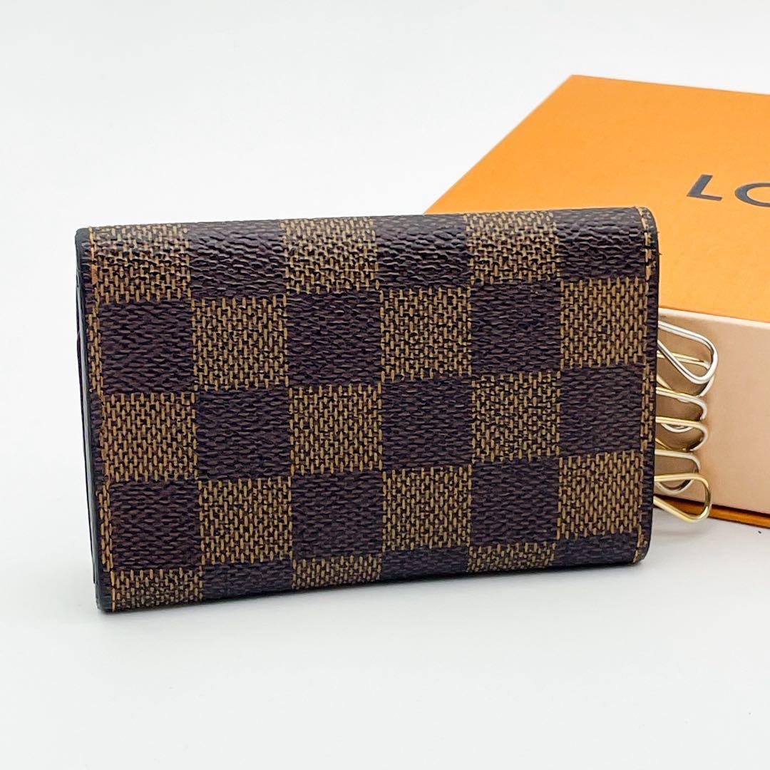 【極美品】ルイヴィトン ダミエ ミュルティクレ６ キーケース ６連