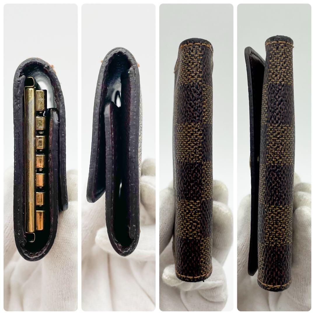 【極美品】ルイヴィトン ダミエ ミュルティクレ６ キーケース ６連