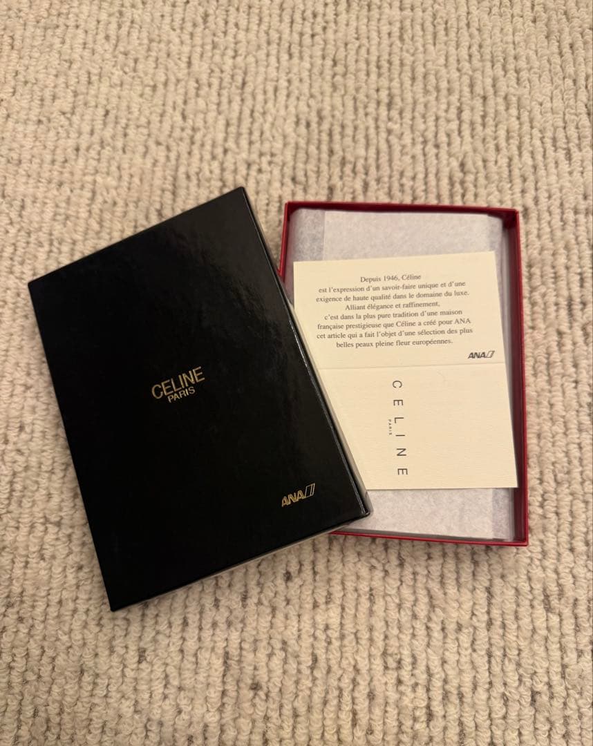 ANA×CELINE パスポートケース 青