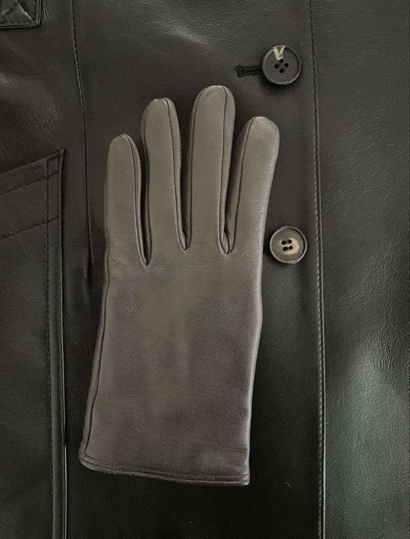 オ*ー様 24AW OMAR AFRIDI CURVED GLOVES STEE