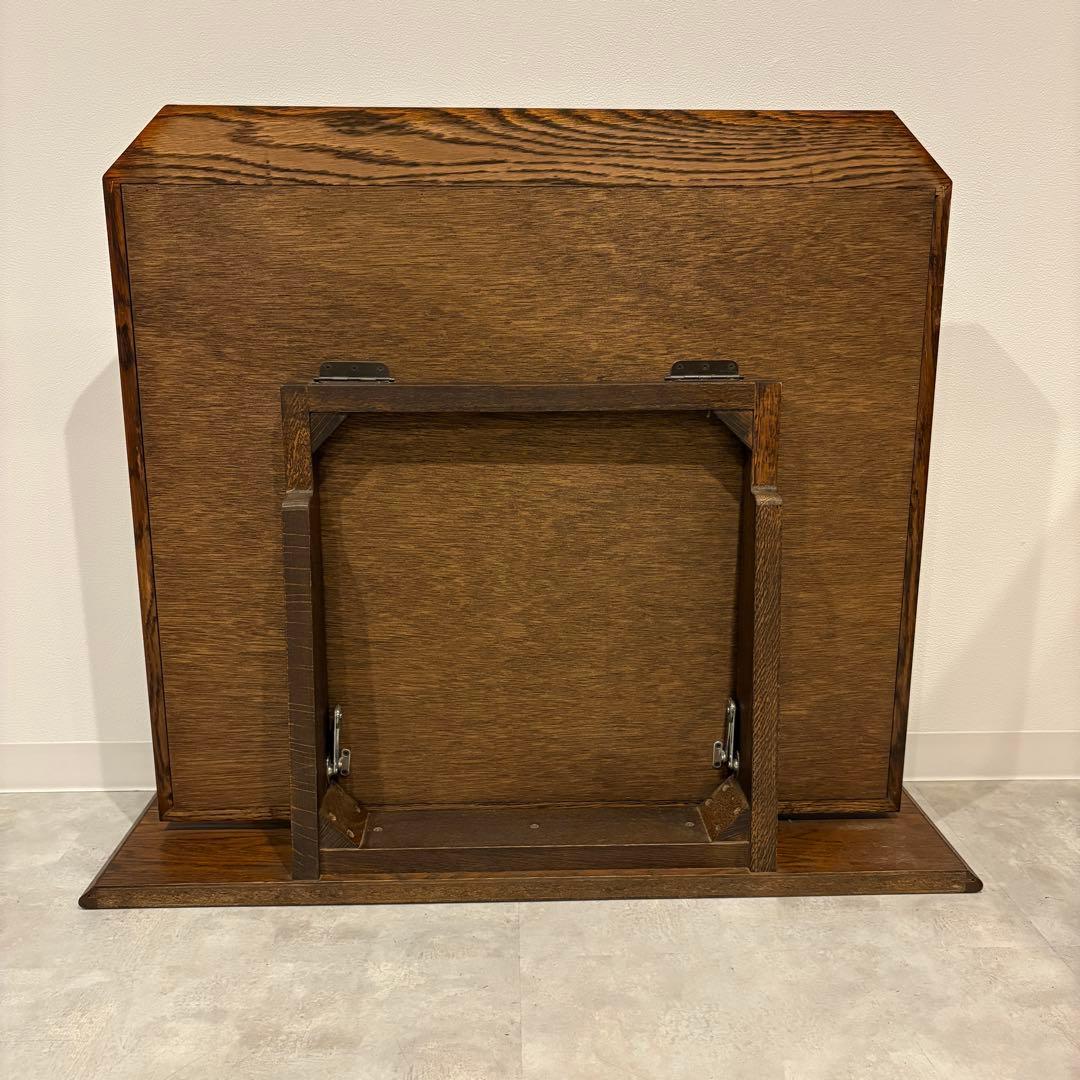 アンティーク　卓上ミラー　スタンドミラー　大きめ　ドレッサー　ミラー　鏡