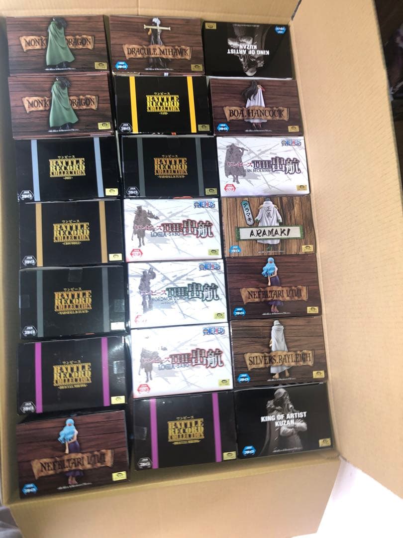 ワンピース　フィギュア　ミホーク　ゾロ　ガープ　ロー　クザン　クロコダイル63個