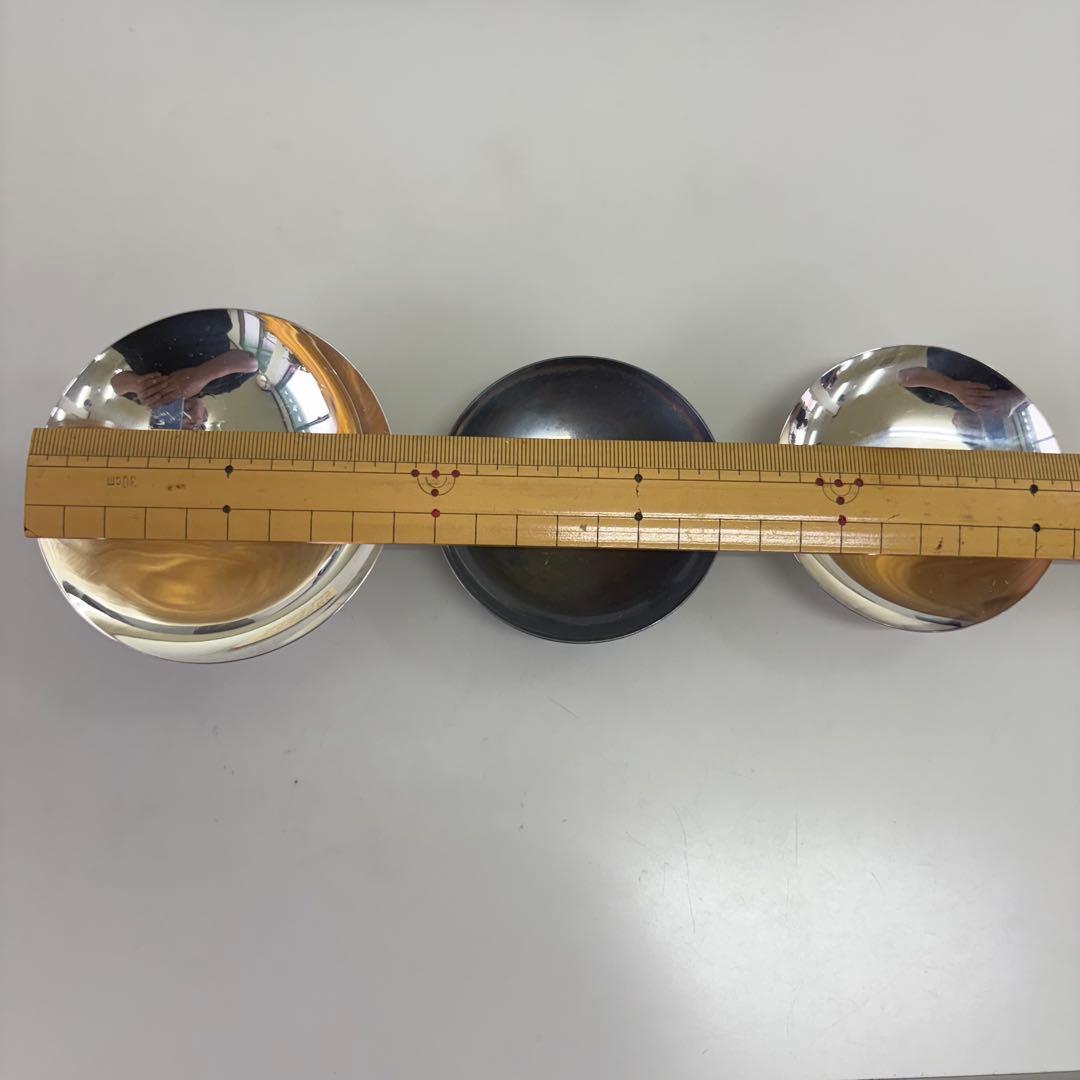 銀杯　純銀 盃　3個