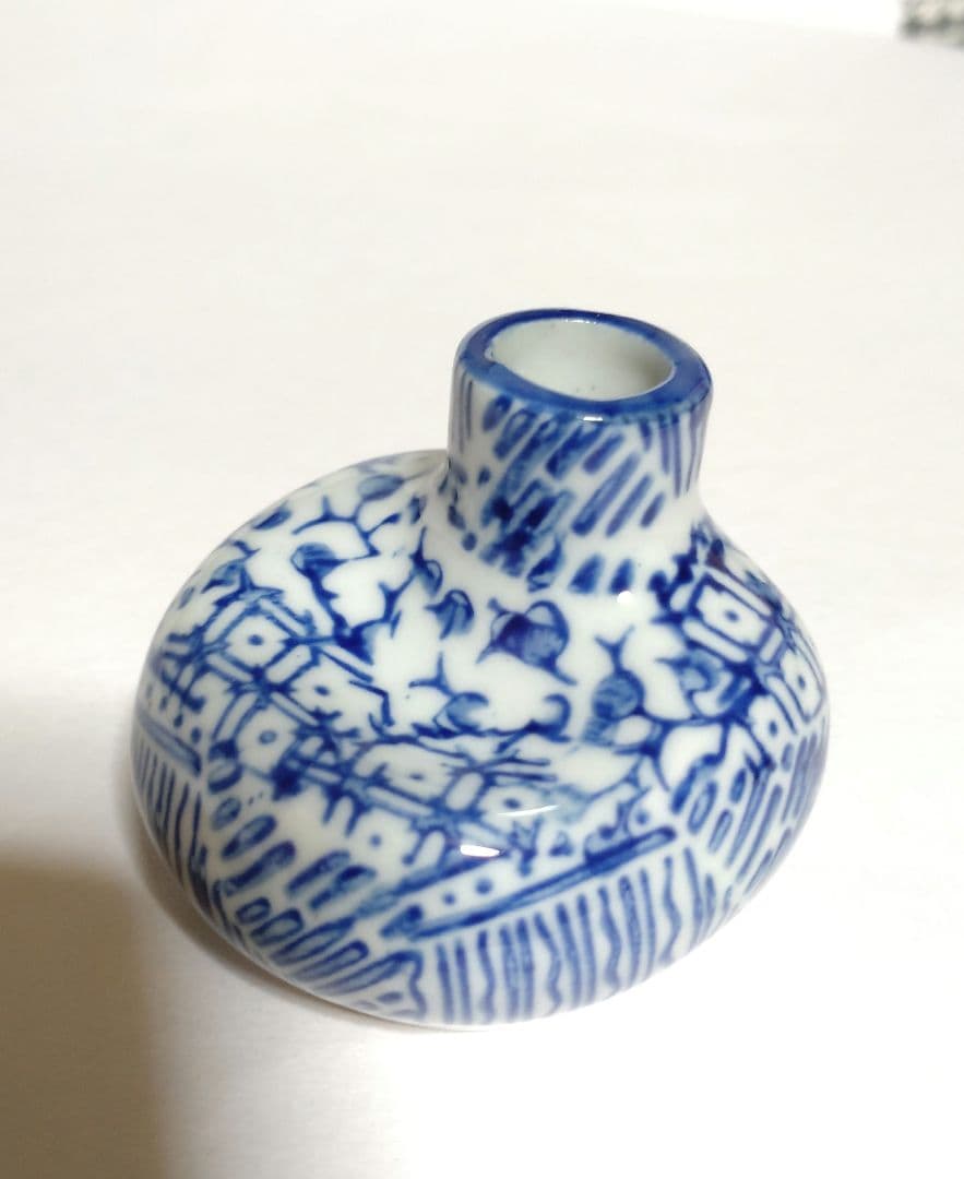 ミニ 花瓶 和風 フラワーベース アンティーク レトロ 蚤の市 ヴィンテージ