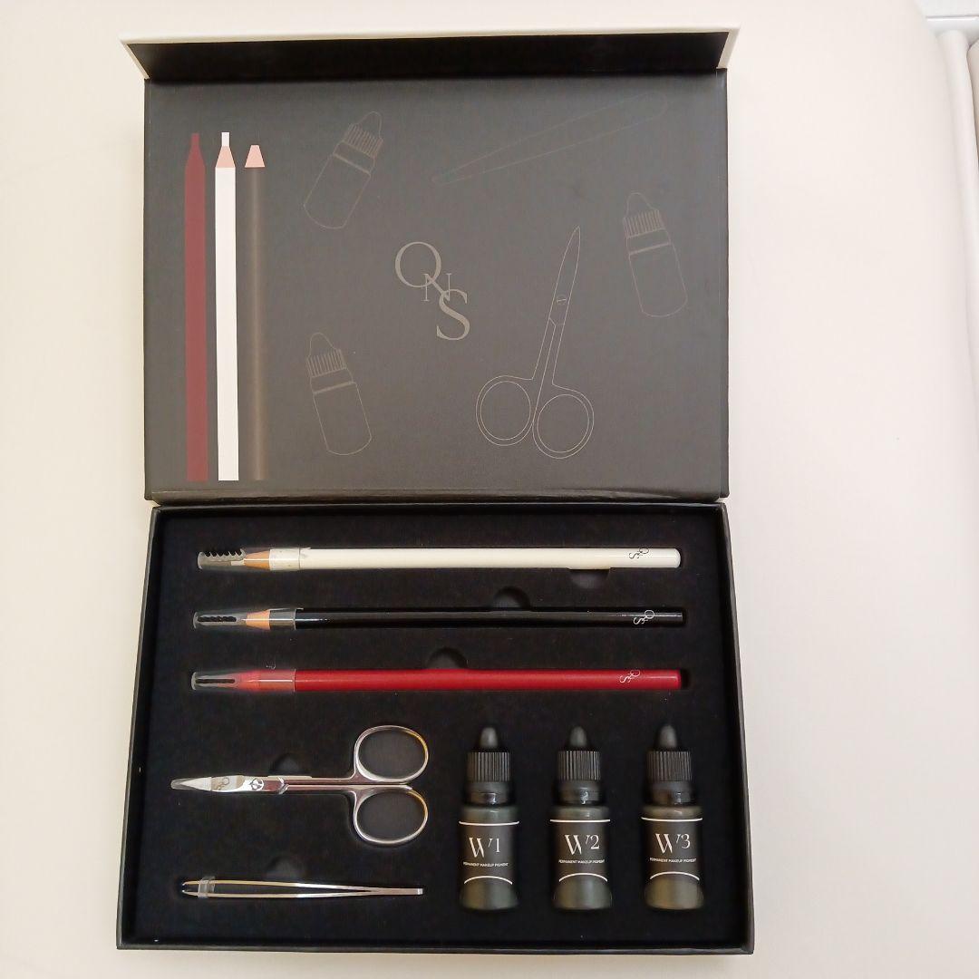 アートメイク 色素3本 ペン3本 ハサミ 毛抜き ONSOO ACADEM