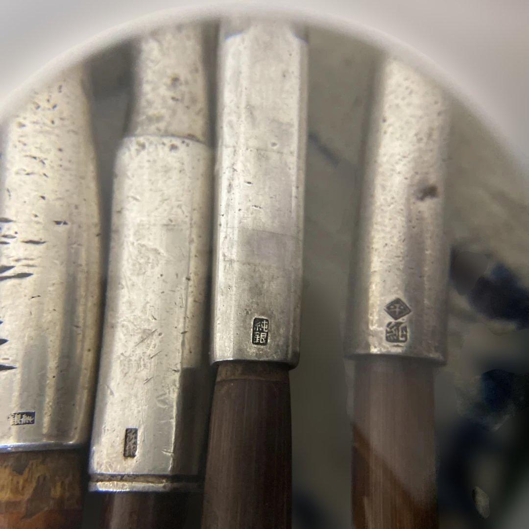 純銀　煙管　キセル　まとめて25本