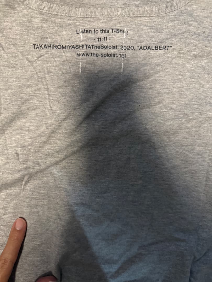 20AW ソロイスト AD フォト ロンT