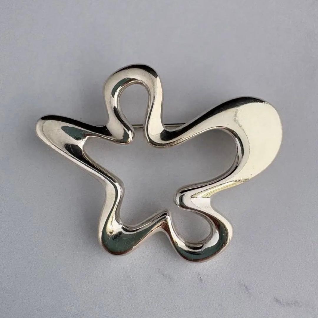 ジョージジェンセン ブローチ321＆イヤリング コッペル SV925デンマーク製