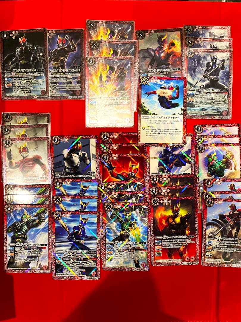 バトスピ 仮面ライダークウガ　デッキ　まとめ　XXレア バトルスピリッツ