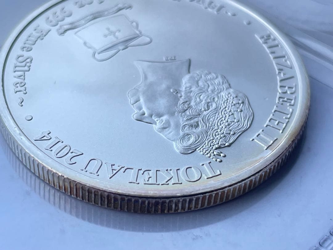 TOKELAU YEAR OF THE HORSE 銀貨2014 SILVER
