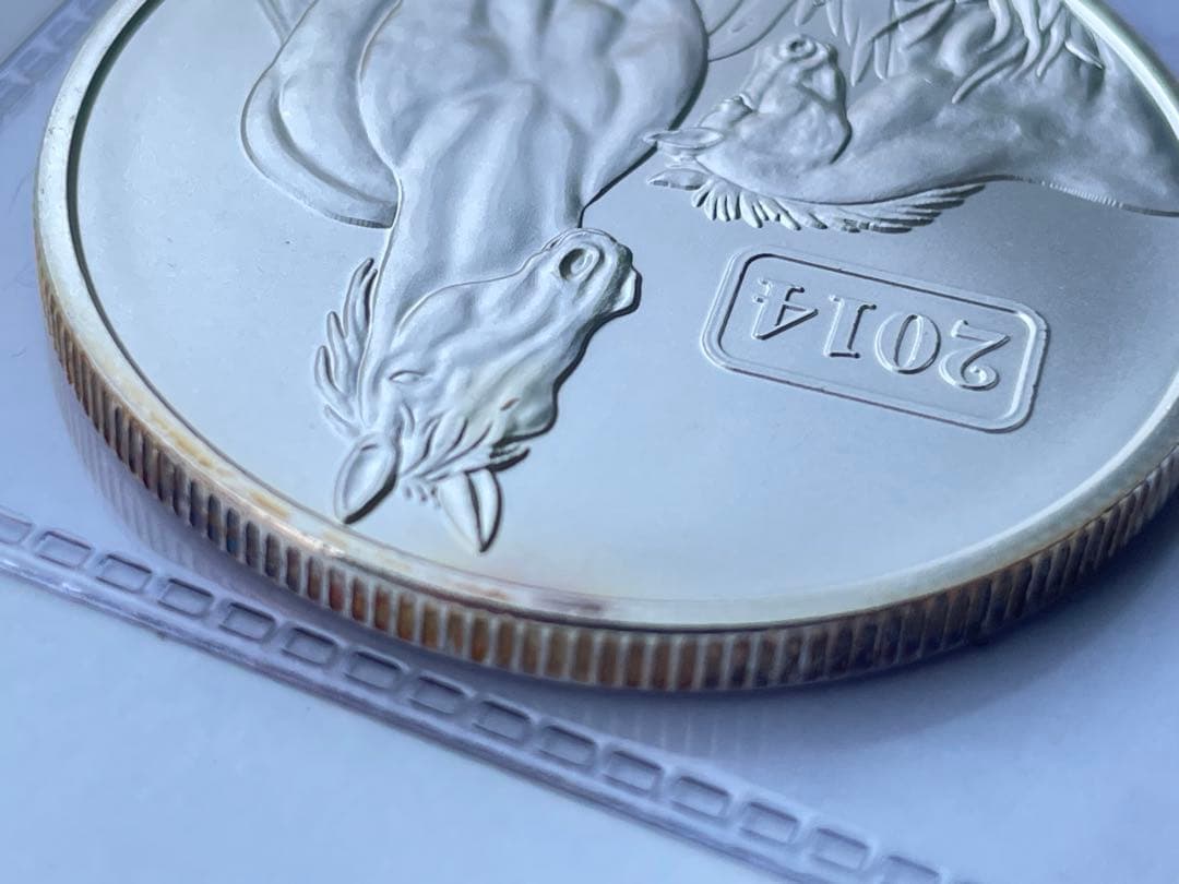 TOKELAU YEAR OF THE HORSE 銀貨2014 SILVER