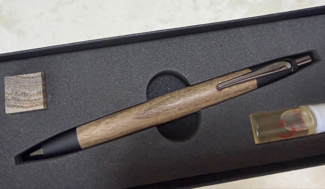 野原工芸　神代タモ（シルバー）　シャープペンシル