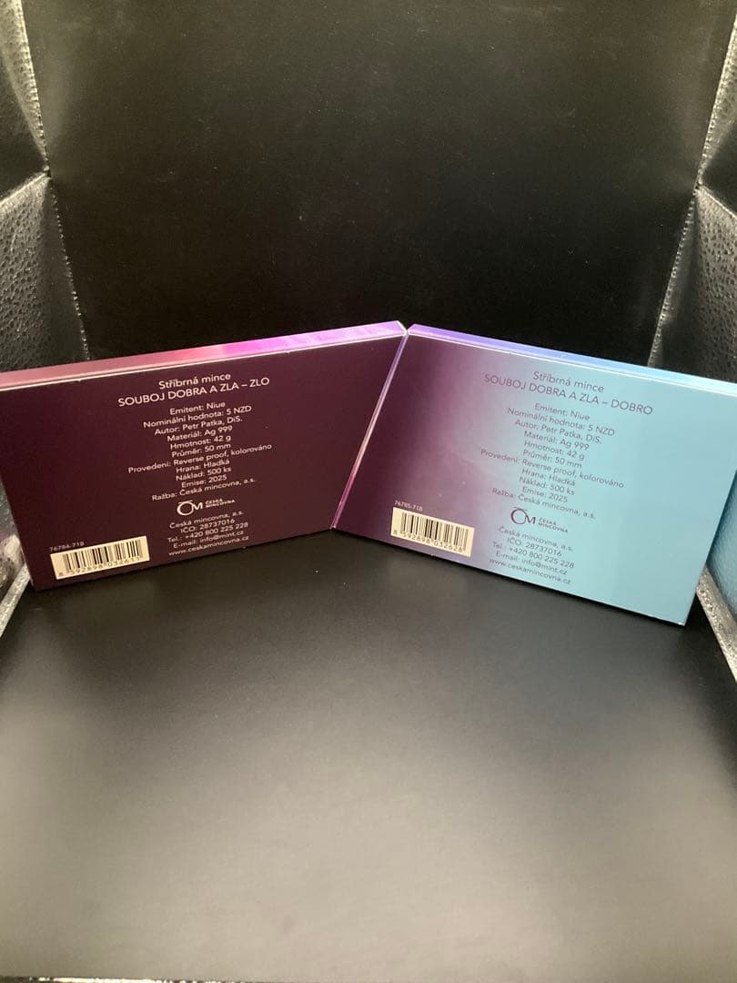 2025年ニウエ　神々の戦い　プルーフ銀貨　2枚セット