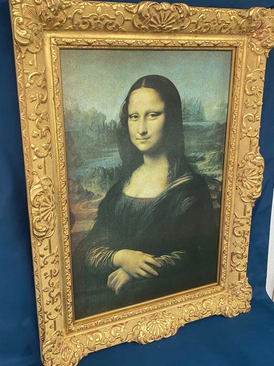 モナリザ　複製画　額