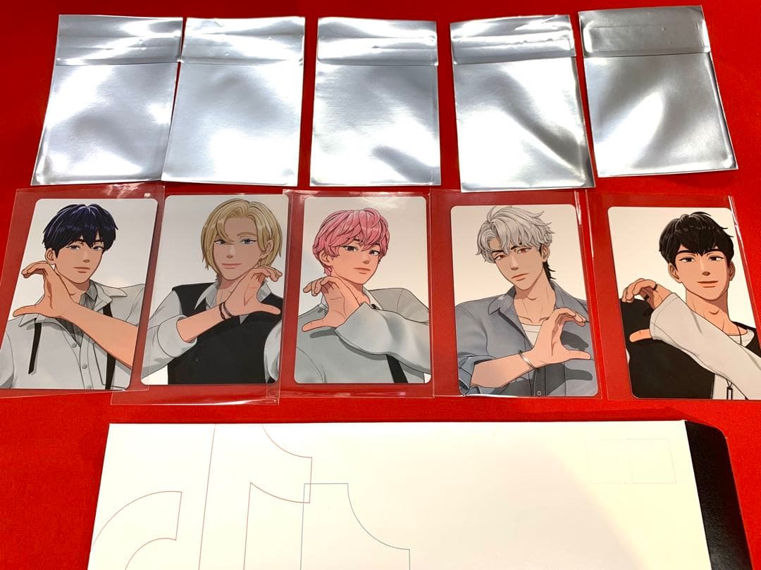 PLAVE × TikTok 特典 トレカ フォトカード 5枚コンプ