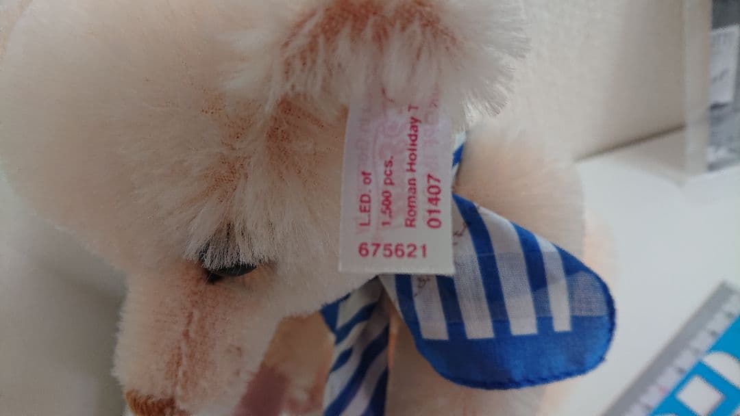 シュタイフ社 2002年 ローマの休日テディベア