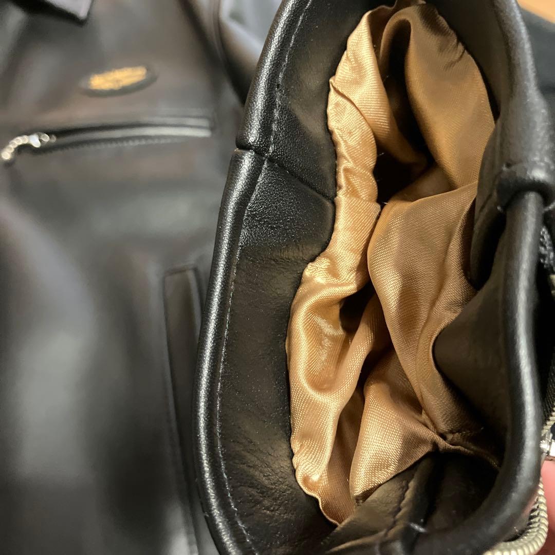 ルイスレザー×ヒステリックグラマー　ドミネーター　シングルライダース　牛革　S