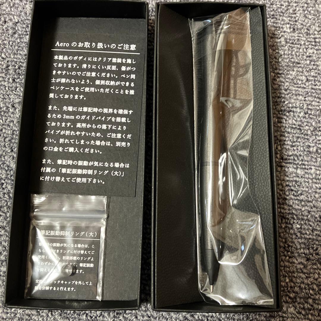 Aero ブラック シャープペンシル しーさー　シーサーシャーペン　ブラック