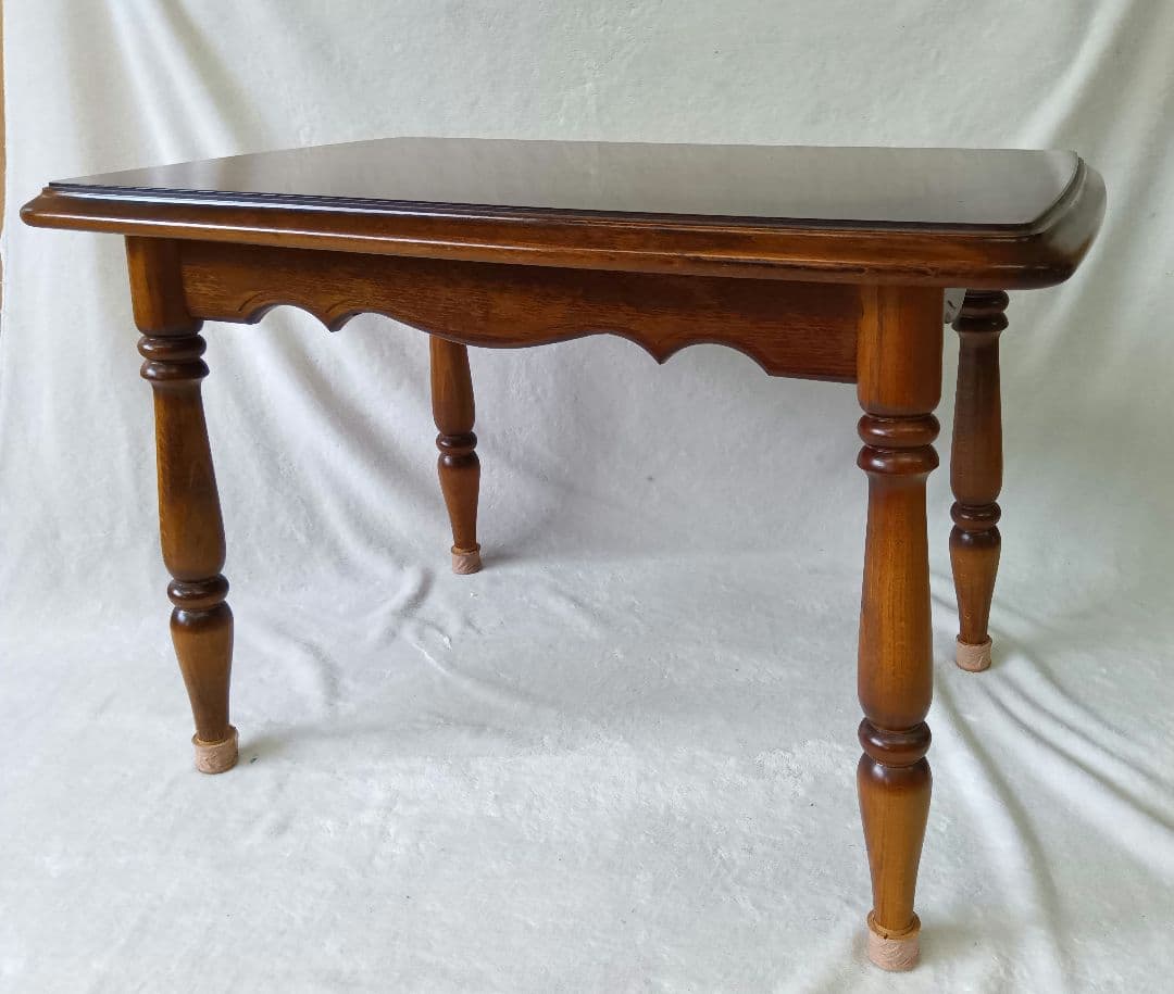 カリモク　コンソールテーブル　サイドテーブル　アンティーク　コーヒーテーブル