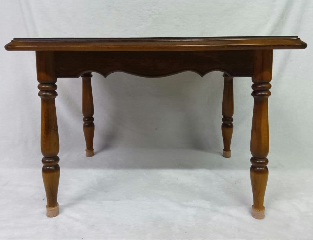 カリモク　コンソールテーブル　サイドテーブル　アンティーク　コーヒーテーブル