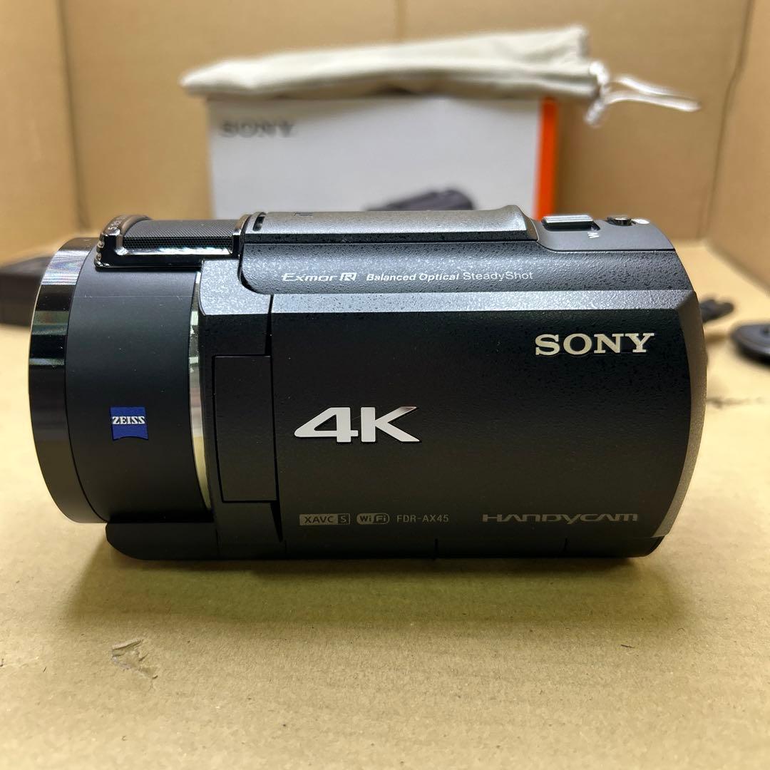 専用ソニー SONY FDR-AX45A B デジタル4Kビデオカメラレコーダー