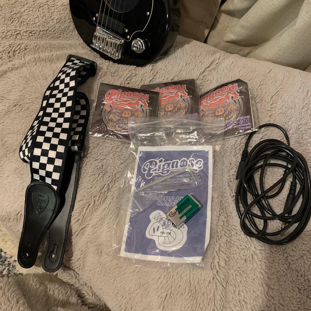 値下げ中ピグノーズ pignose PGG200 黒 ブラックアンプ内蔵ギター