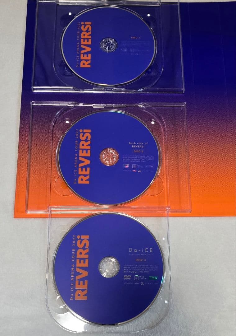 Da-iCE ARENA TOUR 2022 -REVERSi- 豪華版 DVD