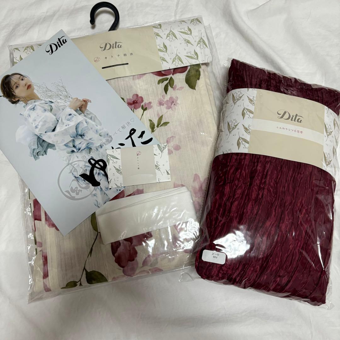Dita 浴衣 琴歌あそび 4点セット