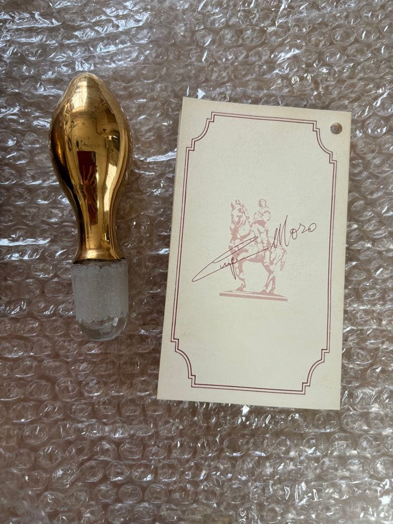 未使用ビンテージ❣️イタリア ベネチアングラス ムラーノ デキャンタ＆グラス