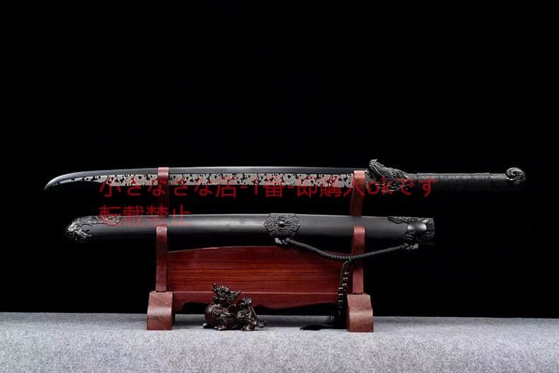 墨幽腰刀  古兵器 武具 刀装具 日本刀 模造刀 居合刀