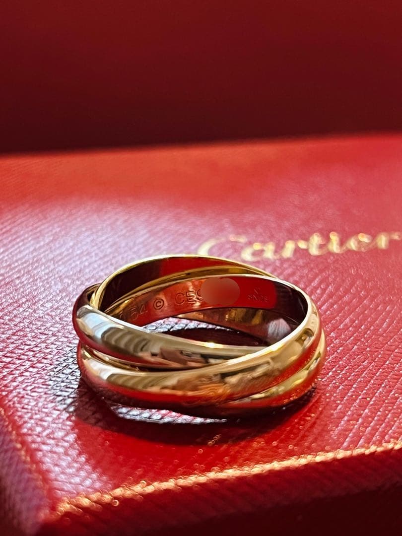 Cartier トリニティリング クラッシュ　サイズ54