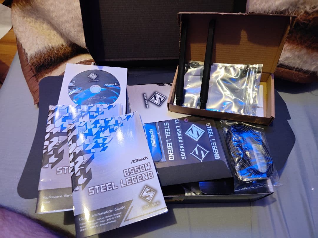 ASRock B550M STEEL LEGEND マザーボード