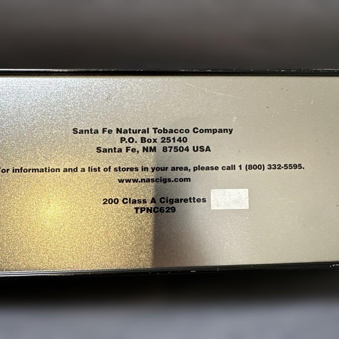 たばこNatural American spirit缶 ブリキ ケース タバコ