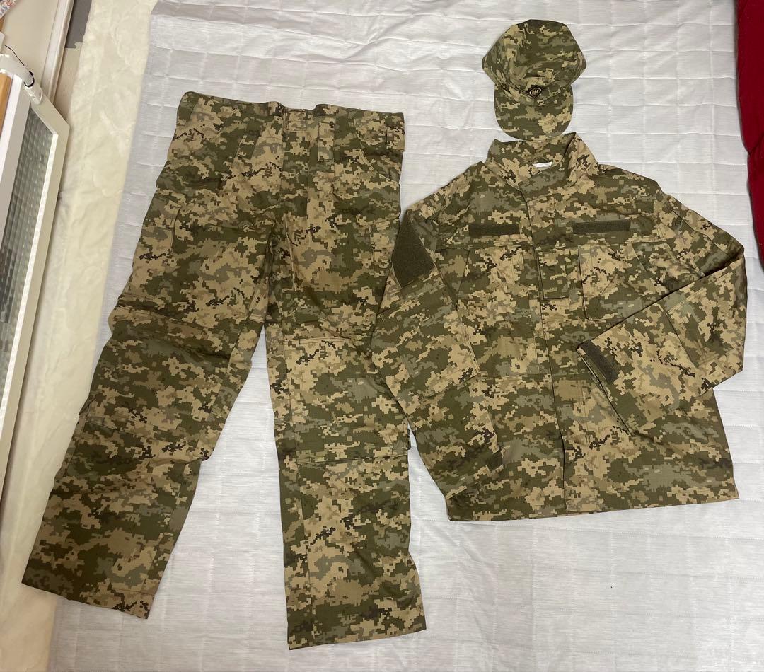 　MM-14 迷彩服　オーダーメイドレプリカ　帽子付き　XLサイズ相当