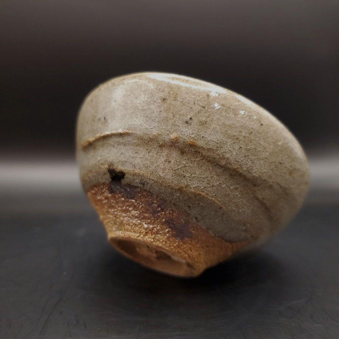 小山冨士夫　無地唐津ぐい呑　盃　古唐津　箱無し