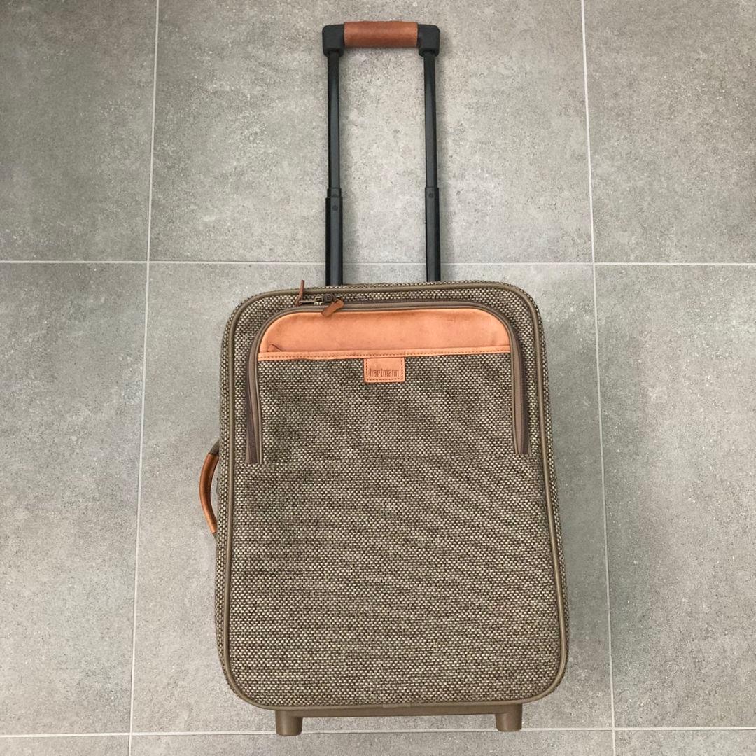 希少サイズ hartmann 63 キャリーバッグ 機内持ち込み可 人気モデル