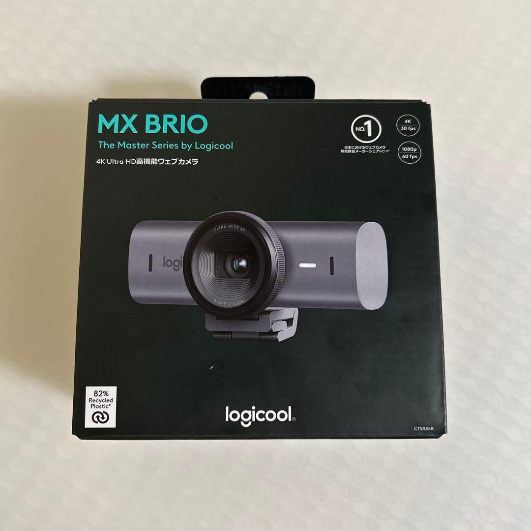 Logicool MX BRIO 4K Webカメラ