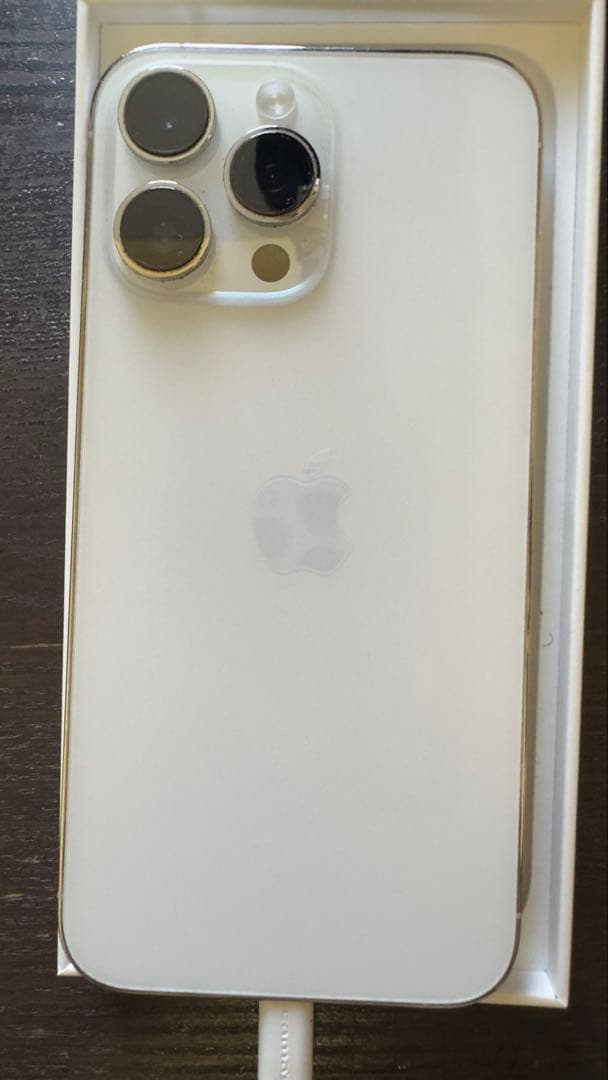 iPhone 14 Pro Max 256GB ホワイトSIMフリー 箱付87%