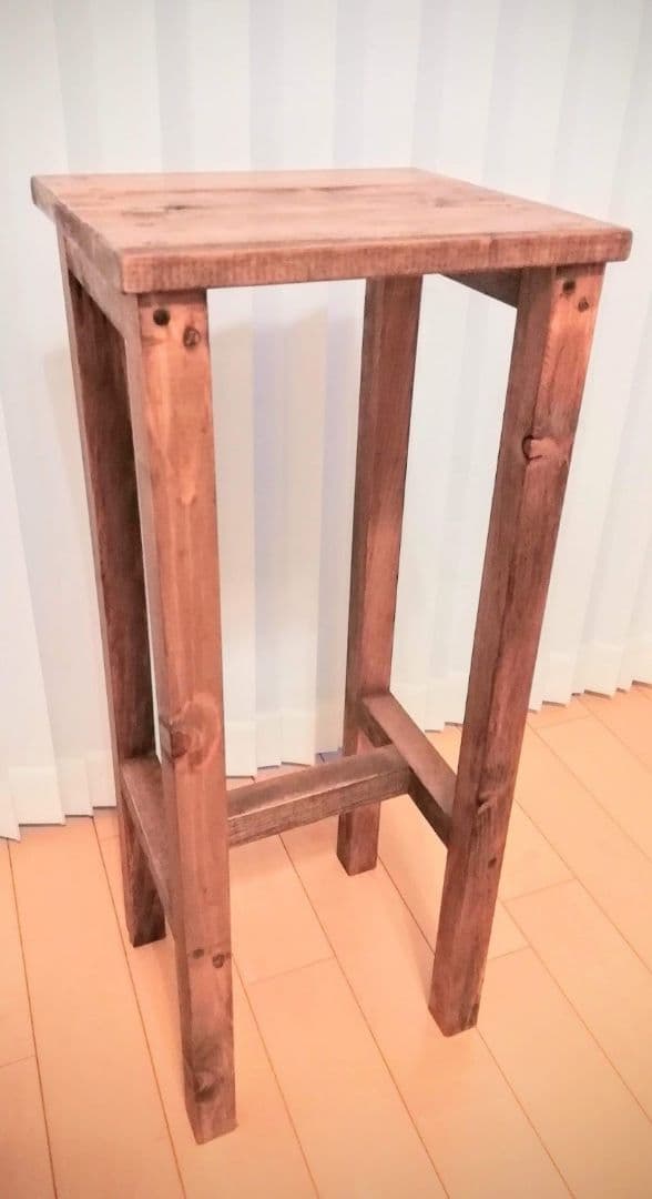 木製/ハンドメイドテーブル/ウォールナット【送料込み】