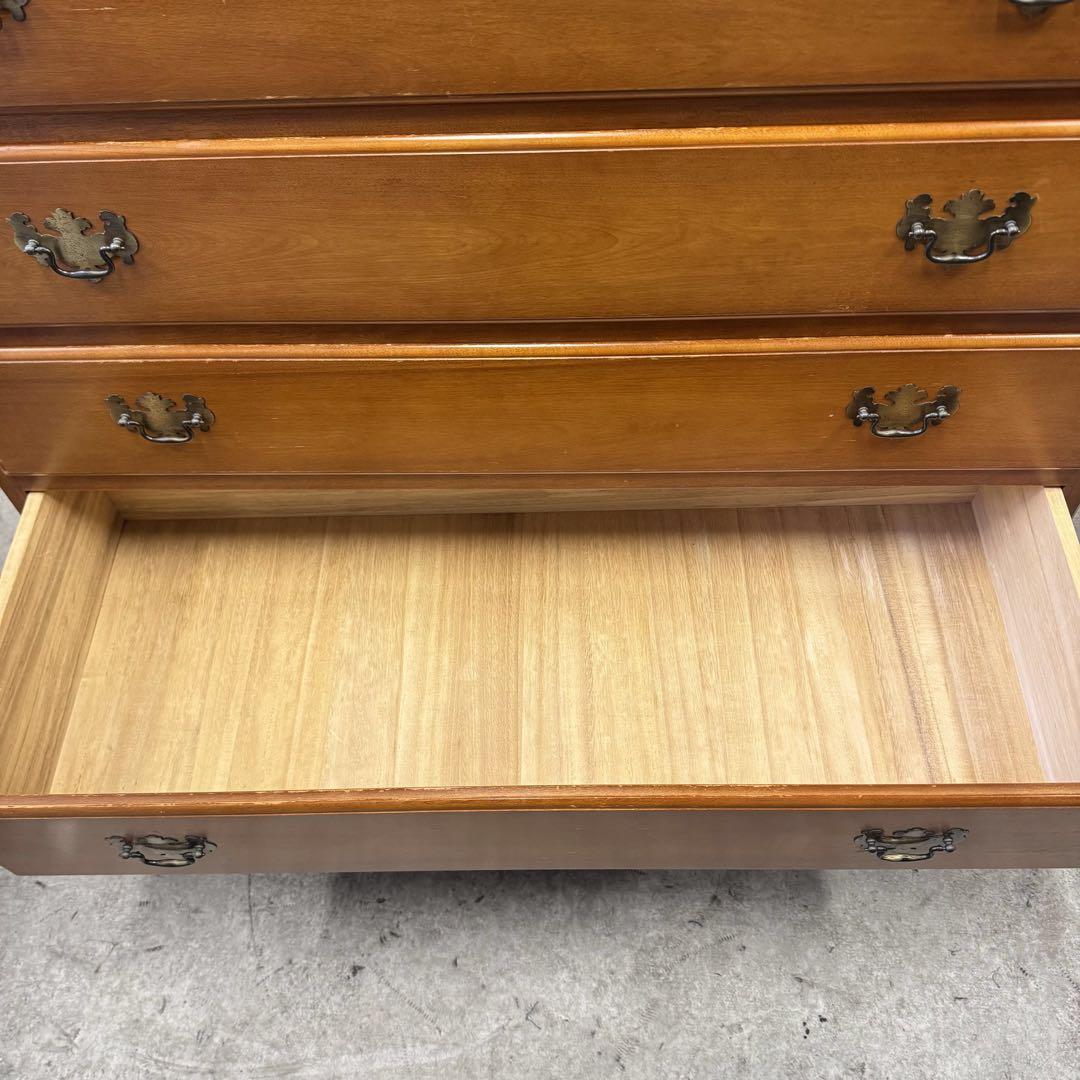 【送料無料&一部地域は3000円引き！】 横浜ダニエル 6段アンティークチェスト