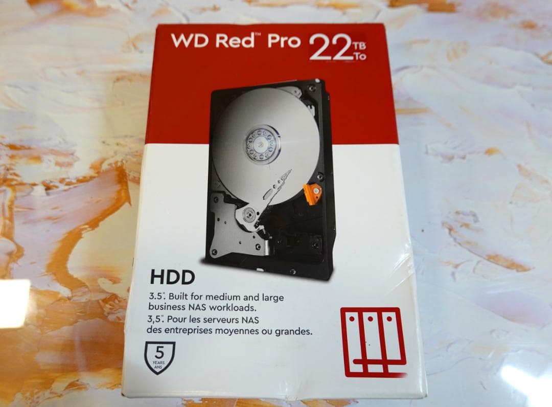 ◆新品◆22TB WD Red Pro NAS 内蔵HDD7200SATA 6G