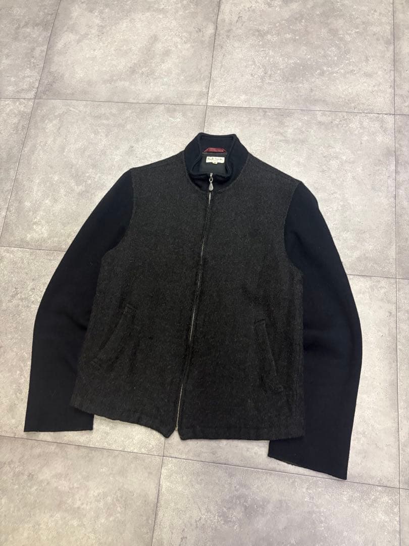 【希少】Paul Smith ポールスミス ウールジャケット ジップアップ