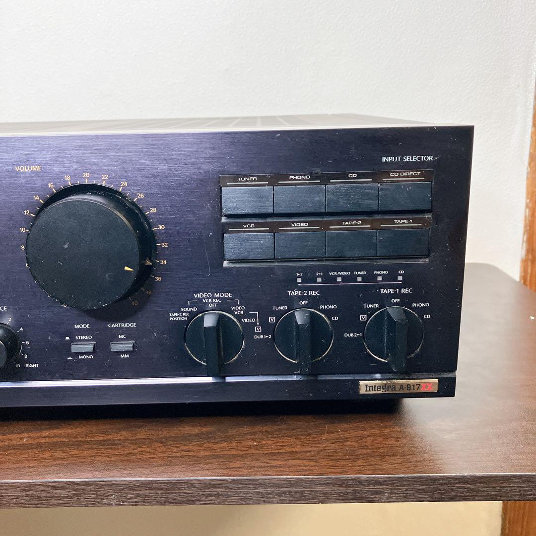 動作品】ONKYO オンキョー プリメインアンプ Integra A-817XX