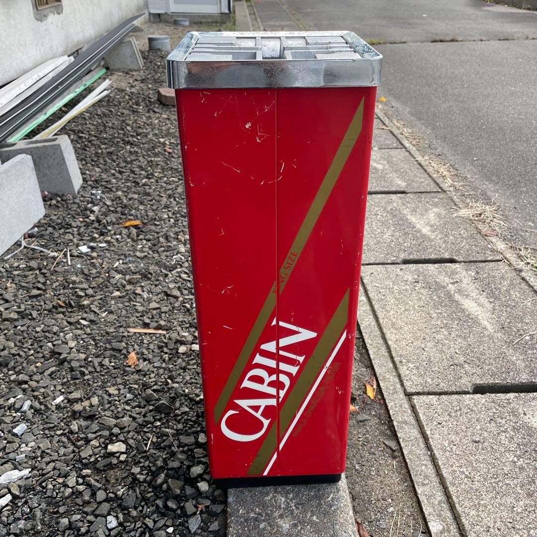 CABIN 灰皿・喫煙台 赤.ヴィンテージ