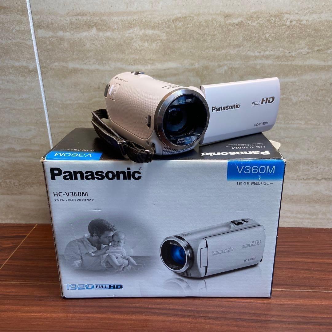Panasonic HC-V360M ビデオカメラ ほぼ新品 4282