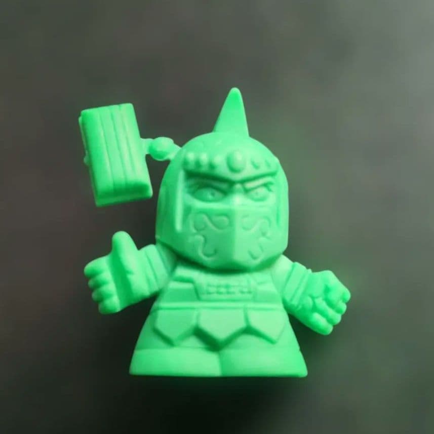 SDキン肉マン キン消し　サタンクロス　サムソン　ぱあと7 未切り　王位　レア