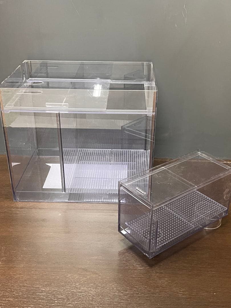 一点限定　レアサイズ　450ｘ450ｘ600㎜オーバーフロー水槽 セット