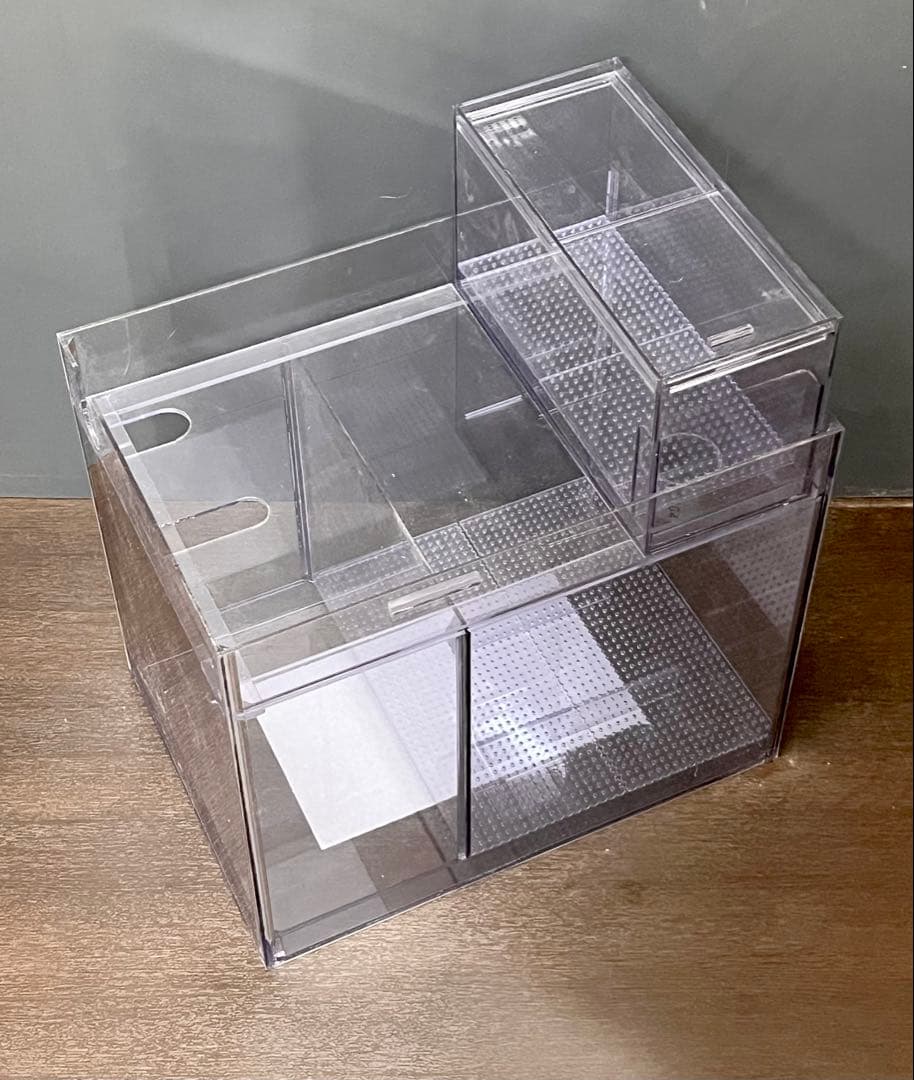 一点限定　レアサイズ　450ｘ450ｘ600㎜オーバーフロー水槽 セット