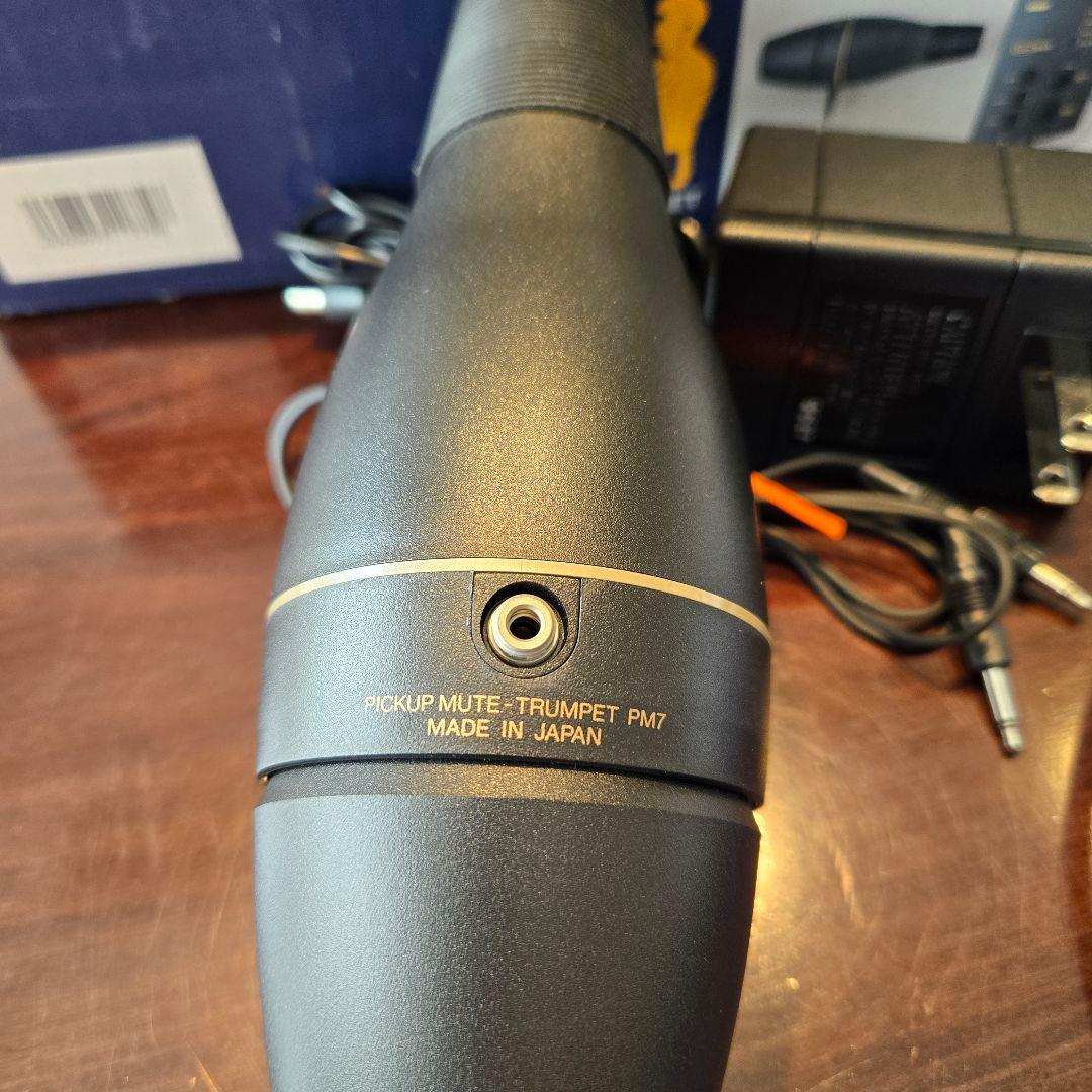 ほぼ未使用品 ヤマハ サイレントブラス SB7 トランペット用消音器 限定CD付